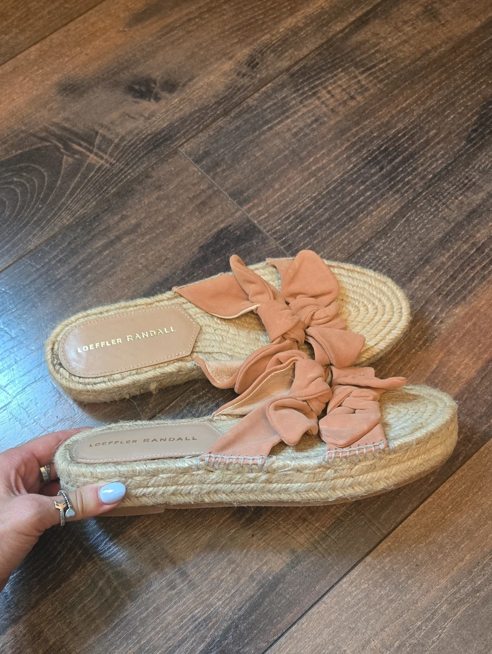 Loeffler Randall Daisy Espadrille Sandals, Size 36 (6)